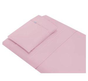 Juego de sábanas cuna 155x97 cm rosado Kidscool