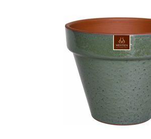 Maceta Kony Full verde musgo 24 cm Mestiza
