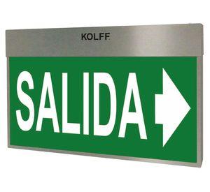 Luz de emergencia Sigled doble cara 7W Kolff