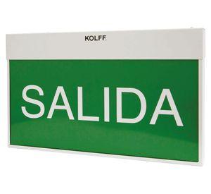 Luz de emergencia Bigled doble cara interior 10W Kolff