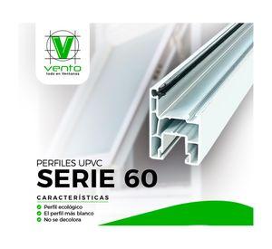 Puerta PVC con perforación derecha 85x203 cm Monolítica