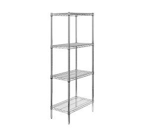Estante 4 repisas OLYC142463-4 cromado