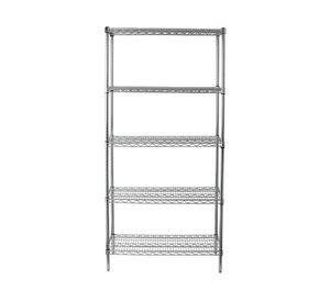 Estante 5 repisas OLYC243674-5 cromado