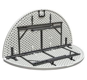 Mesa plegable 160 cm NW-MR160 blanco
