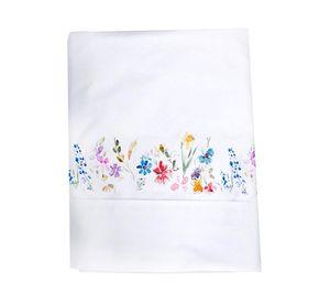 Juego de sábanas king 200 hilos Florencia blanco