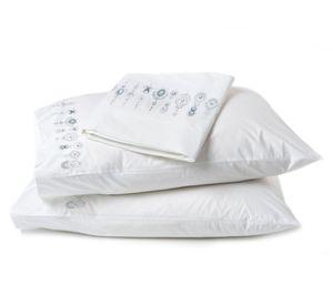 Sábanas king 200 Hilos Cósmico blanco