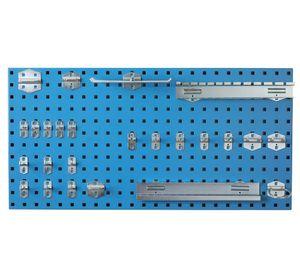 Organizador herramientas de pared 25 accesorios azul