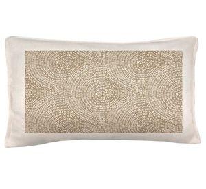 Cojín 50x30 cm Taupe 1 crudo