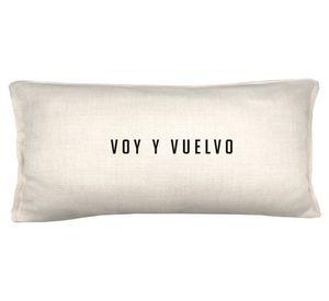Cojín decorativo Voy y Vuelvo linet multicolor 70x35 cm