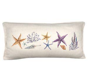 Cojín decorativo Stella linet multicolor 70x35 cm