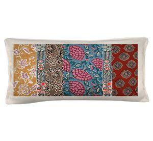 Cojín decorativo Boheme Blanca 1 linet multicolor 70x35 cm