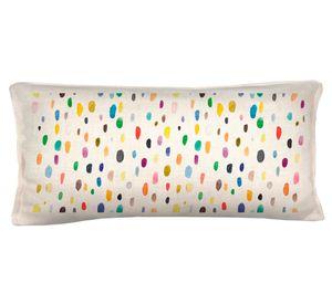 Cojín decorativo Manchas linet multicolor 70x35 cm