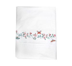 Juego de sábanas cuna 200 hilos Erizo blanco