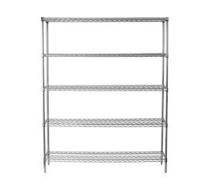 Estante 5 repisas OLYC186074-5 cromado