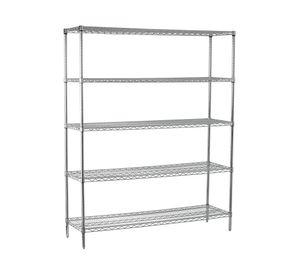 Estante 5 repisas OLYC186074-5 cromado