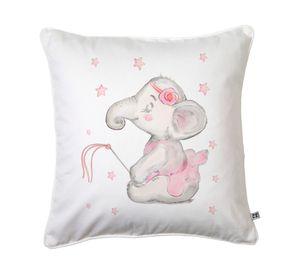 Cojín 45x45 cm Bailarina blanco