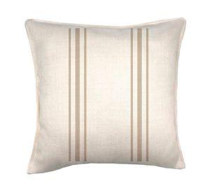 Cojín decorativo Frenchlines sand 1 linet crudo 45x45 cm