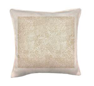 Cojín decorativo Taupe 4 linet crudo 45x45 cm