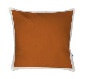 Cojín decorativo Pantone 471 velvet oxido 60x60 cm