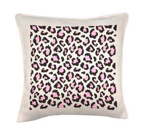 Cojín 45x45 cm Leopardo crudo
