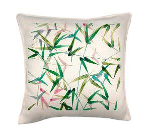 Cojín decorativo Bamboo linet crudo 45x45 cm