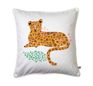 Cojín 45x45 cm Jungla blanco