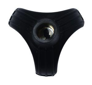 Soporte trípode bastón negro