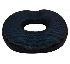 Cojín asiento Memory Foam blue gel negro
