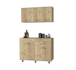 Kit cocina 5 puertas Orion duna, blanco