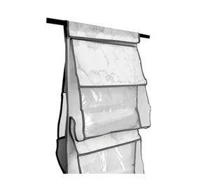 Organizador clóset 5 Bolsillos Blanco 2x20x30 cm