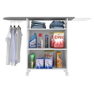 Mueble planchado 2 puertas Zancini blanco