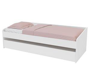 Cama nido 1 plaza Gandu blanco