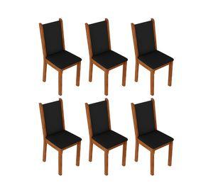 Pack 6 Sillas Suecia negro