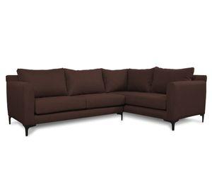 Seccional 3 cuerpos Alanna chenille café
