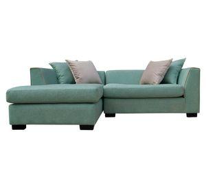 Seccional 3 cuerpos Valencia chenille verde