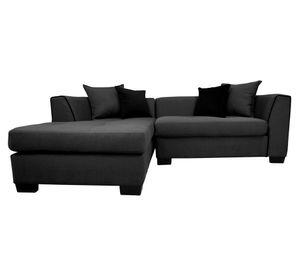 Seccional 3 cuerpos Valencia chenille grafito