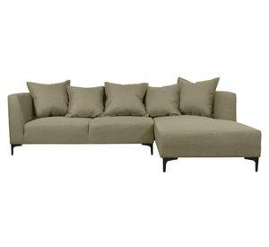 Seccional 3 cuerpos Cordelia chenille beige