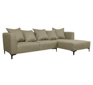Seccional 3 cuerpos Cordelia chenille beige
