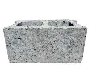 Bloque hormigón liso 19x19x39 cm