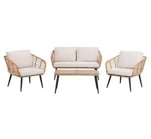 Juego living terraza Bali 4 personas