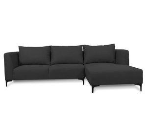 Seccional 3 cuerpos Suria chenille grafito