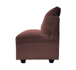 Butaca 1 cuerpo Mateo chenille PP café