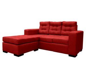 Seccional 3 cuerpos Antu chenille rojo