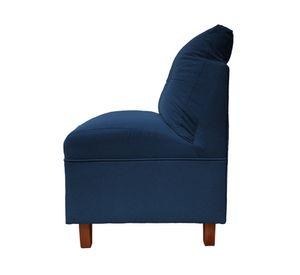 Butaca 1 cuerpo Mateo chenille PM azul