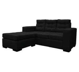 Seccional 3 cuerpos Antu chenille negro