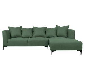 Seccional 3 cuerpos Cordelia chenille verde