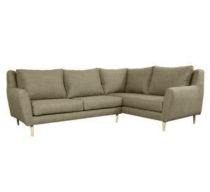 Seccional 3 cuerpos Lenora chenille beige