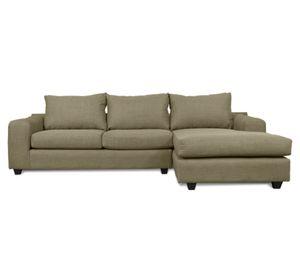 Seccional 3 cuerpos Kandra chenille beige