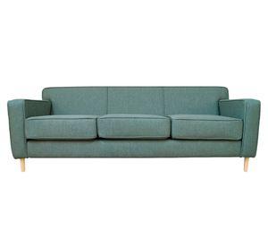 Sofá 3 cuerpos Lilen chenille verde