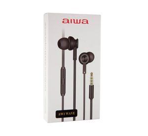 Audífonos on ear con micrófono AW1 WAVE + negro